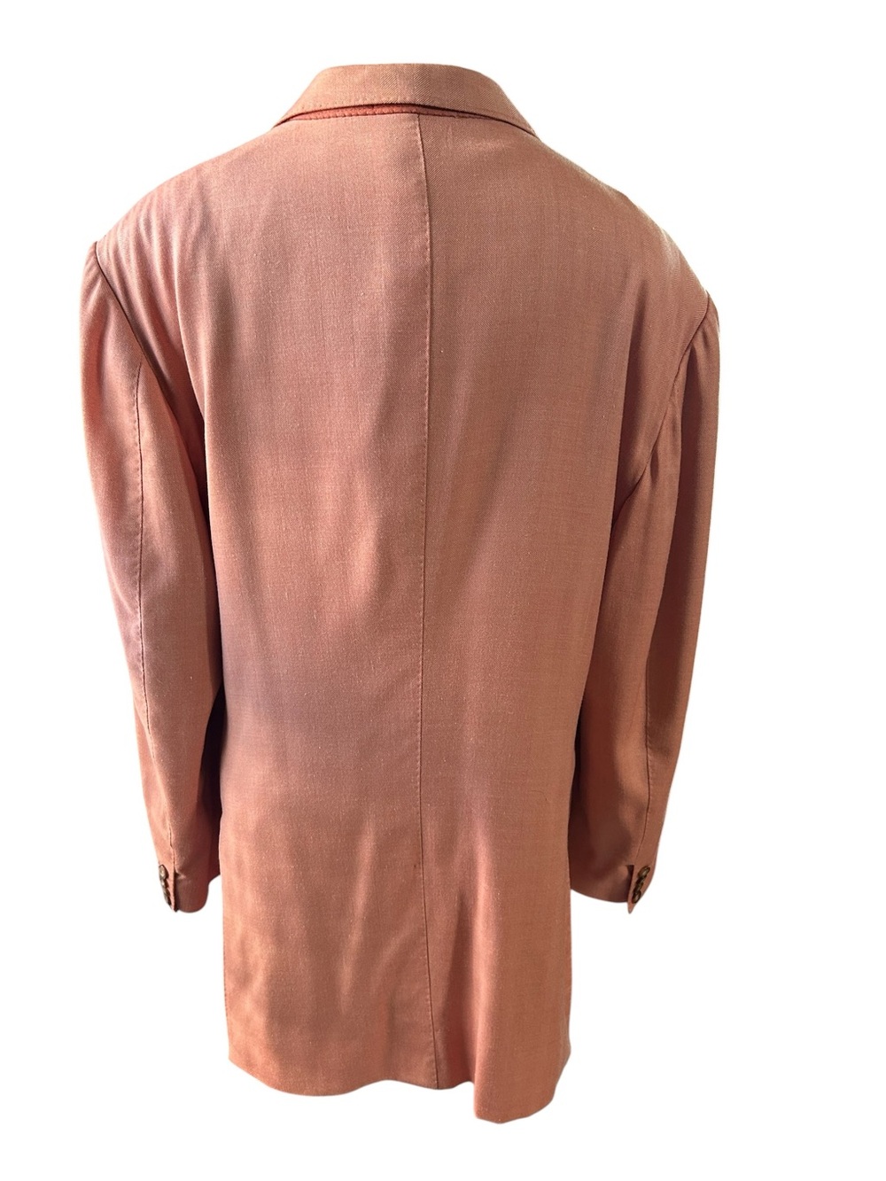 Lanificio di Marzoni
Men's Peach Silk
Wool Blazer Sport Coat
Statement Jacket - Picture 8 of 11